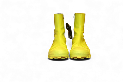 W-Camper Lab Boots 42 neon green patent Leather, Se
