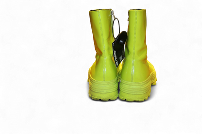 W-Camper Lab Boots 42 neon green patent Leather, Se