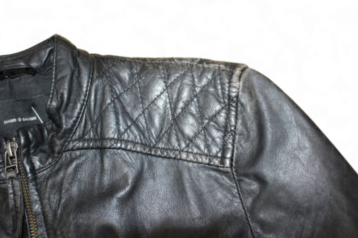 M - Samsoe Samsoe Jacket XS Black Leather, B