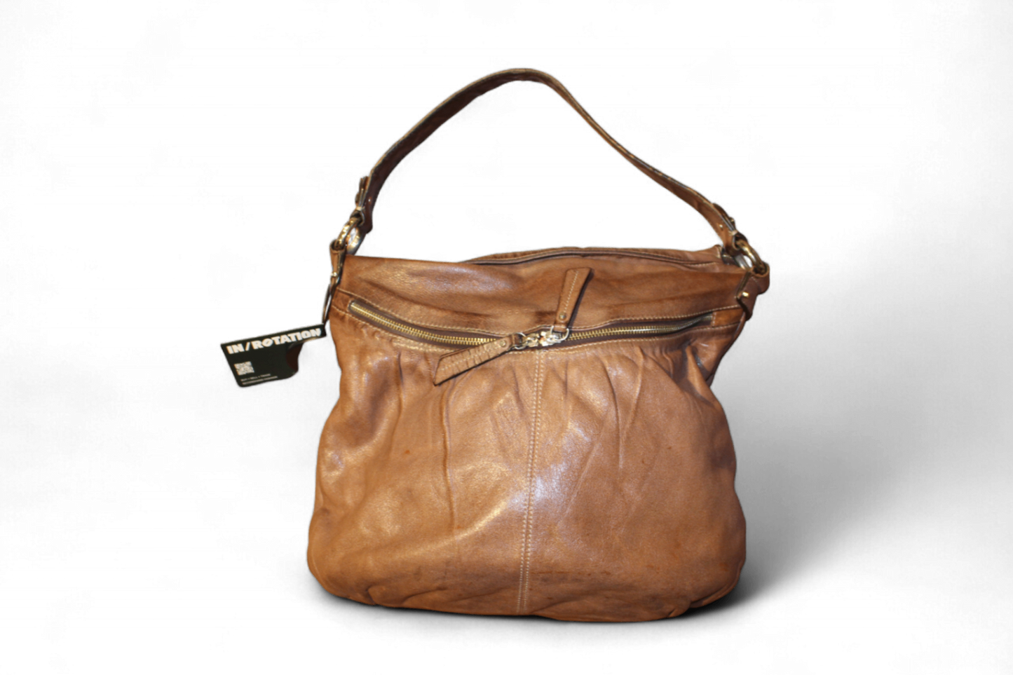 W - Coccinelle Bag Brown Leather, T