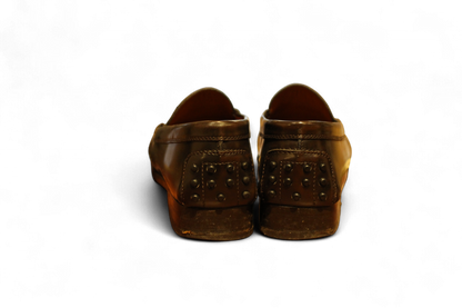 W - Vintage Tod's Loafers 40 Brown Leather (C)