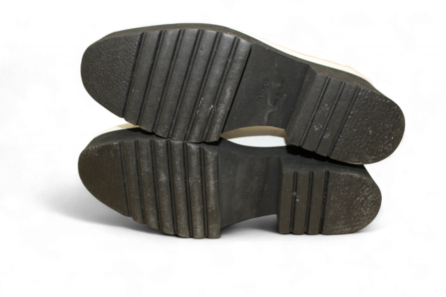 M - Maje Loafers 40 White Leather, B