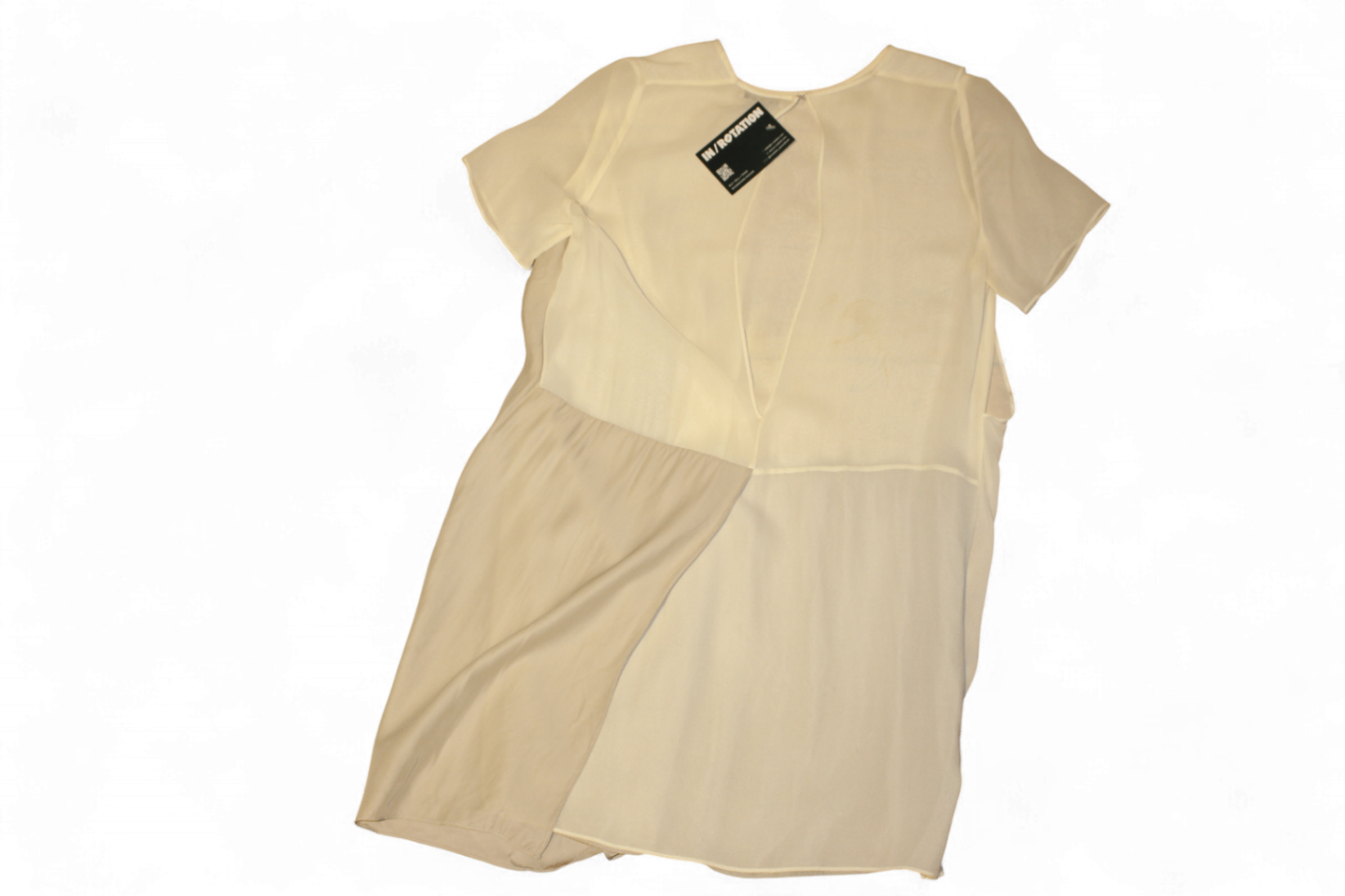 W - Acne Studios Dress S off white Silk blend, D, B