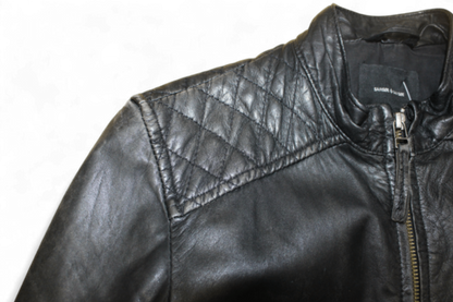 M - Samsoe Samsoe Jacket XS Black Leather, B
