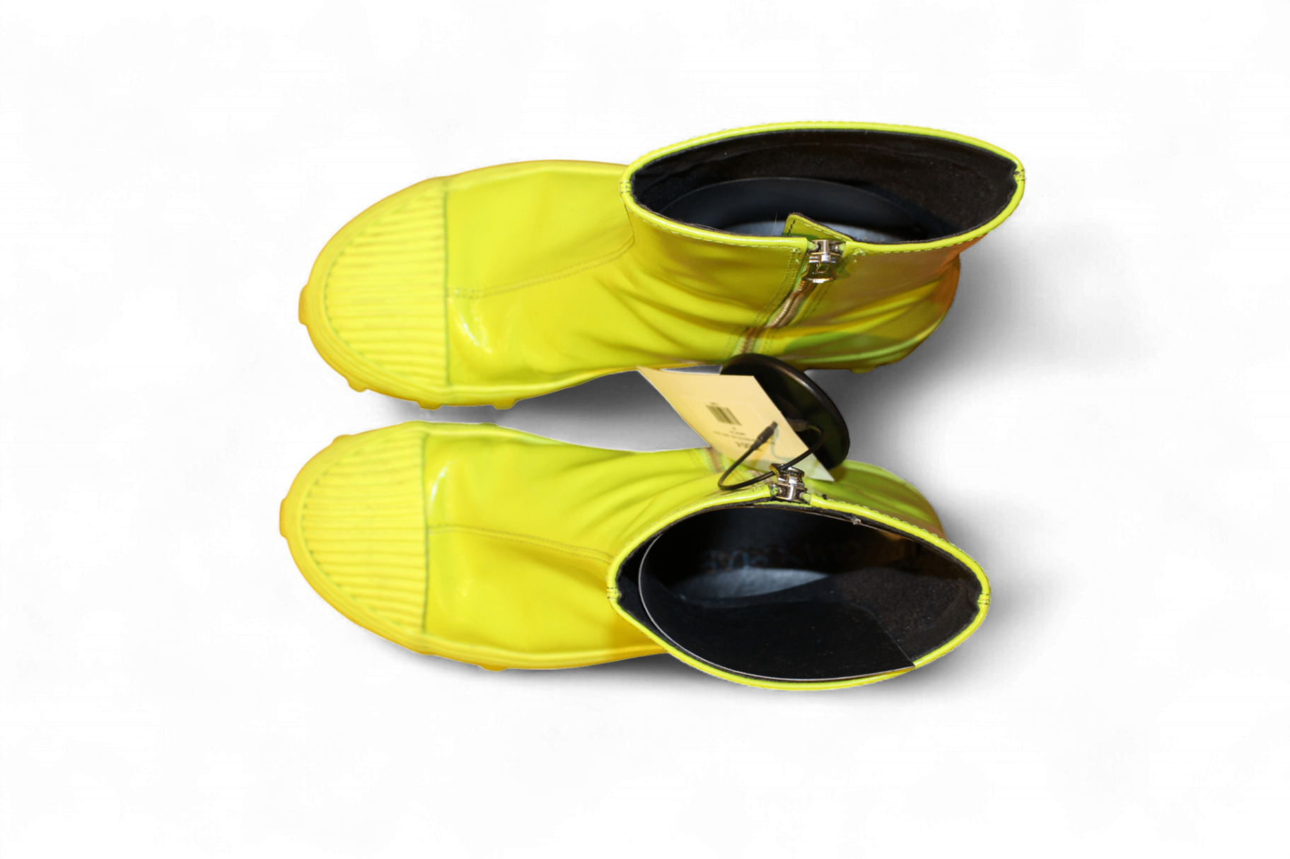 W-Camper Lab Boots 42 neon green patent Leather, Se