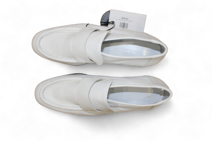 M - Maje Loafers 40 White Leather, B