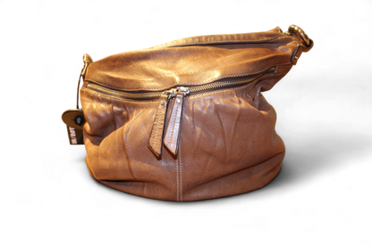 W - Coccinelle Bag Brown Leather, T