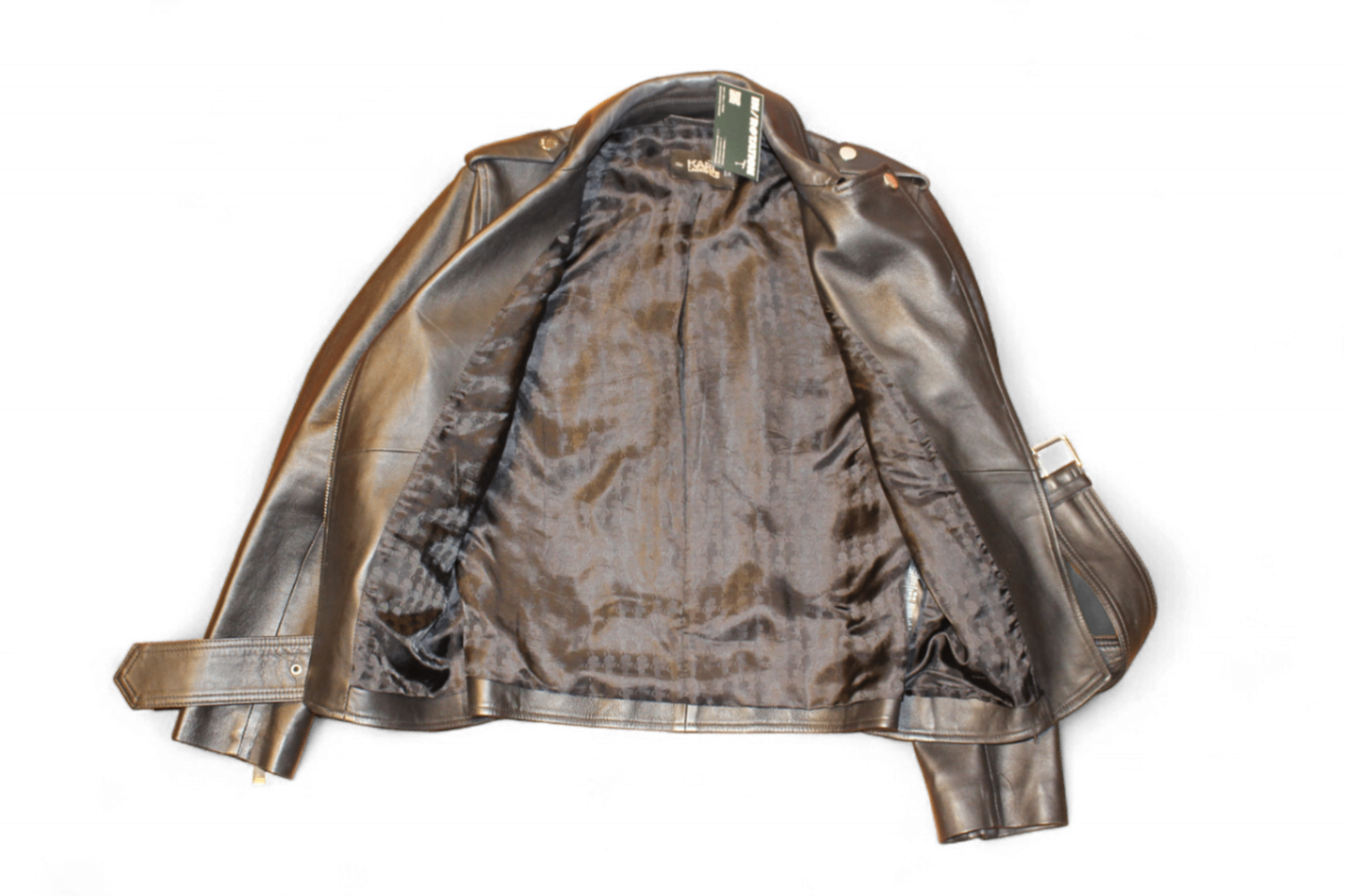 W - Karl Lagerfeld Jacket XS Black Leather, D, (C)
