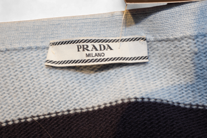 W - Prada Cardigan XXL Striped Wool and cashmere, C