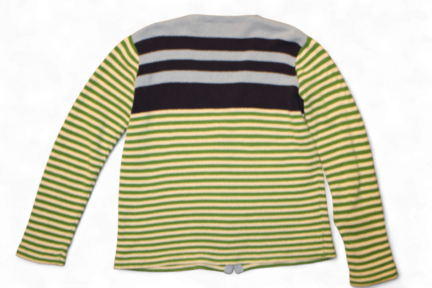 W - Prada Cardigan XXL Striped Wool and cashmere, C
