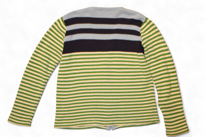 W - Prada Cardigan XXL Striped Wool and cashmere, C