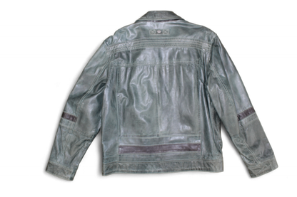 M - Trapper Jacket M/L Green Leather, B