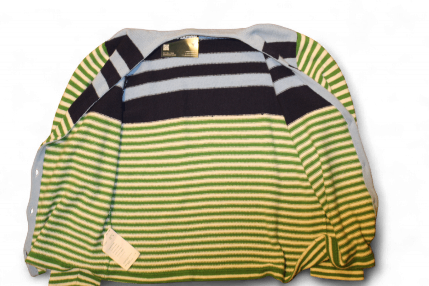 W - Prada Cardigan XXL Striped Wool and cashmere, C
