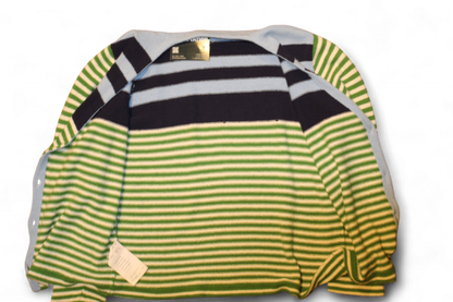 W - Prada Cardigan XXL Striped Wool and cashmere, C