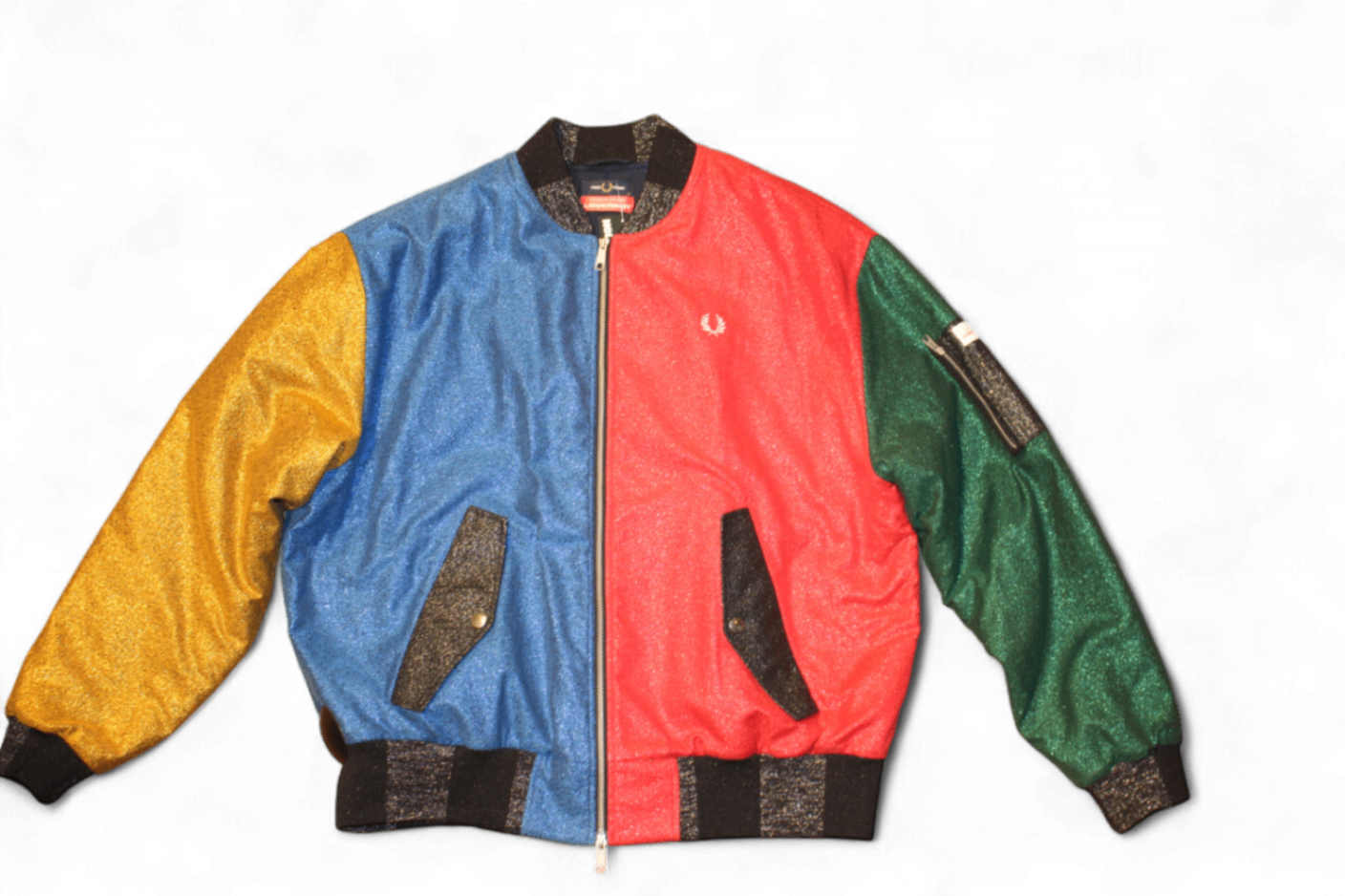W-Fred Perry x Charles Jeffrey Loverboy Jacket XL primary block colors, C