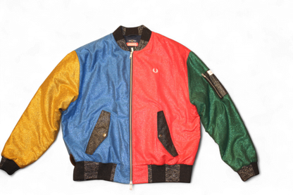 W-Fred Perry x Charles Jeffrey Loverboy Jacket XL primary block colors, C