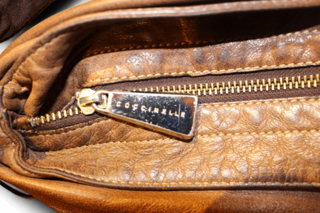 W - Coccinelle Bag Brown Leather, T