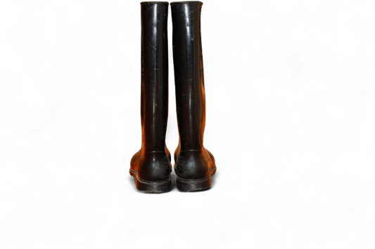 W - Burberry Wellington/Gumboots 38 Black, D, C