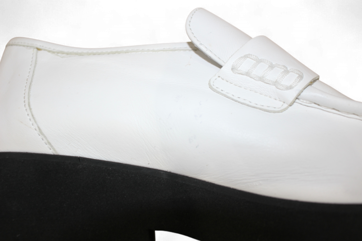 M - Maje Loafers 40 White Leather, B