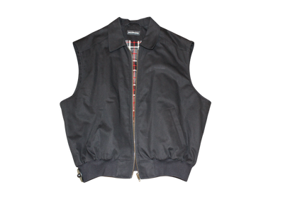 Balenciaga SS19 Twinset Jacke Schwarz, Größe M