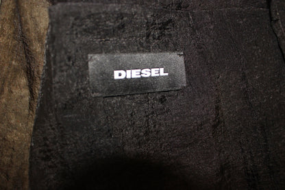 Diesel Jacket/Dress, Black, Sheer, Eye print, Size XS