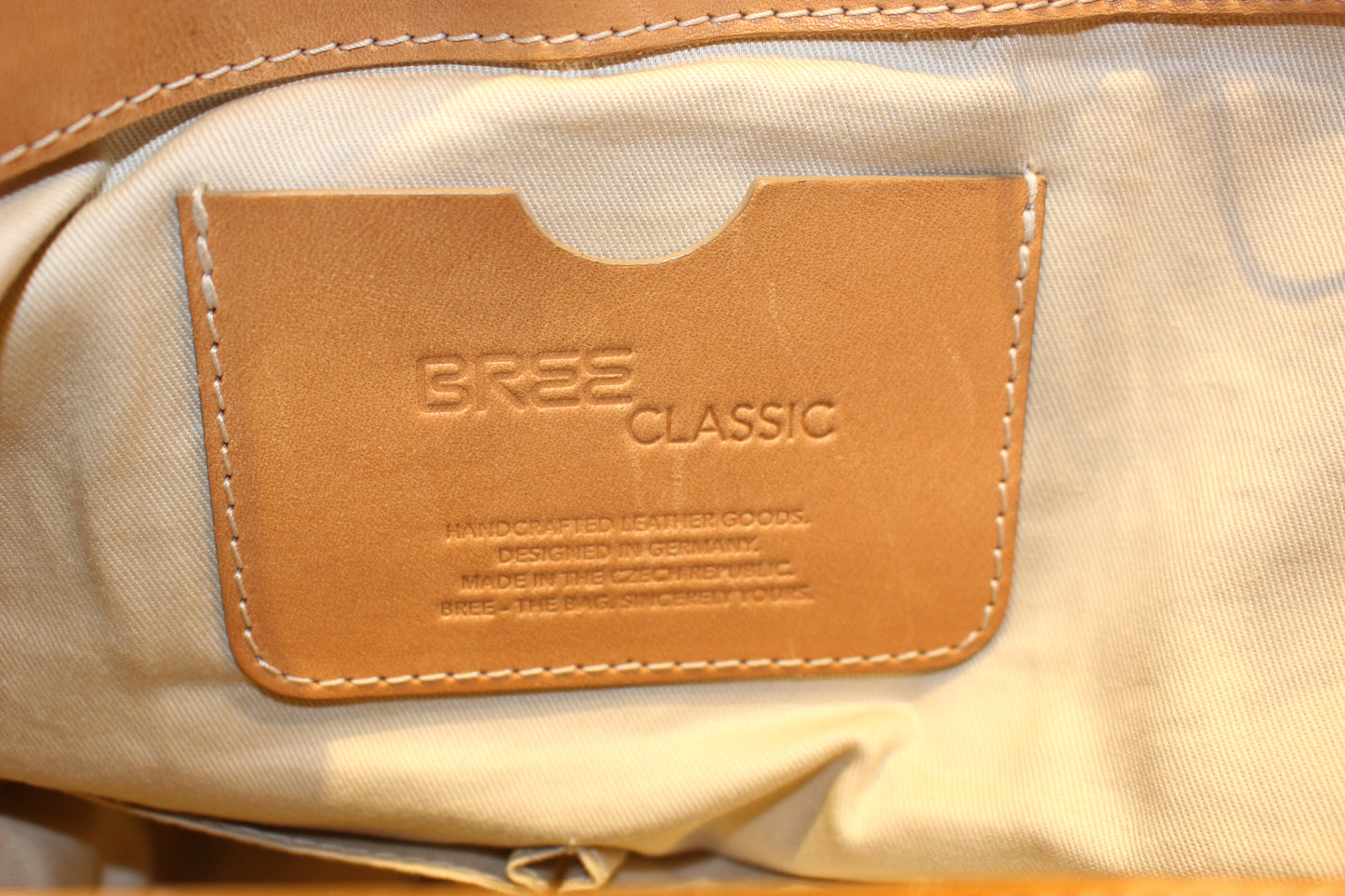 Bree large shopper Bag Camel Leather (Wühlischstraße)